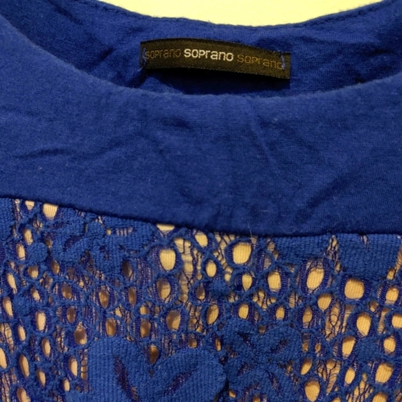 Blue/Pink Soprano Lace Dress (S) - Picture 2 of 2